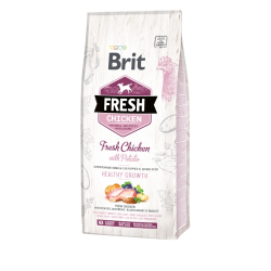 Brit Fresh Chicken with Potato Puppy Healthy Growth 12 kg