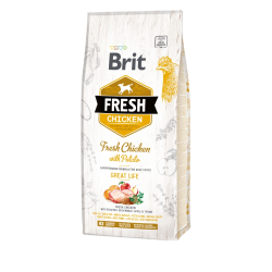 Brit Fresh Chicken with Potato Adult Great Life 12 kg