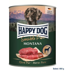 Happy Dog Pferd Pur Montana konsk mso 200 g