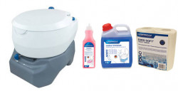 CAMPINGAZ 20L PORTABLE TOILET- COMBO